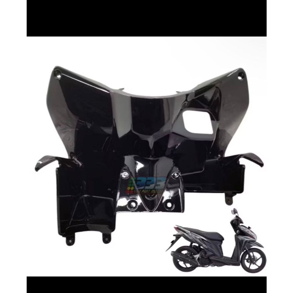 Cover Inner Upper Dasbor Legshield Kunci Atas Honda Vario Techno 125 Old - Model 2012-2014