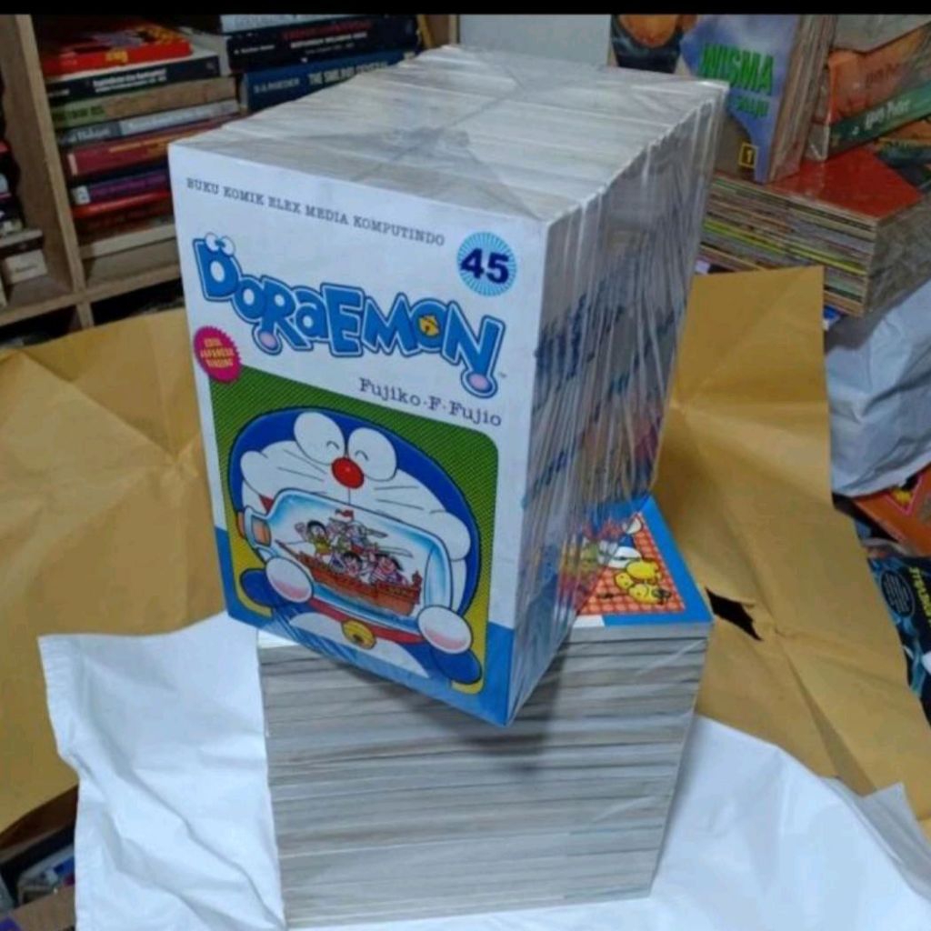 komik cerita doraemon japanes no-1-set 45 tamat