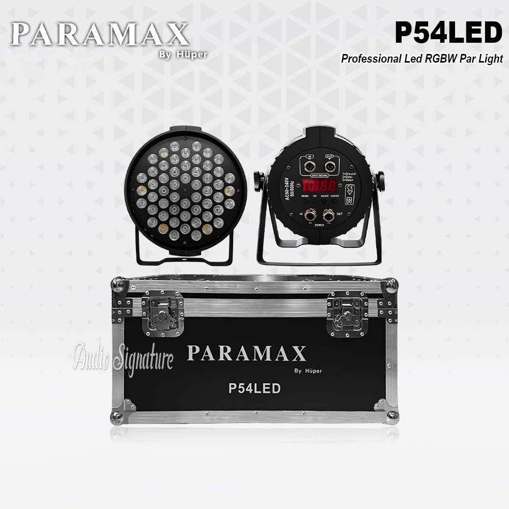 Parled PAR LED RGBW 54 Mata PARAMAX P54LED | P54 LED Original By Huper
