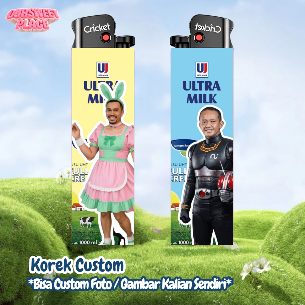 KOREK CUSTOM | STICKER PREMIUM | FREE DESIGN | LOGO | GAMBAR | CRICKET | HUGO | BARA | MAGNET | ZIPP