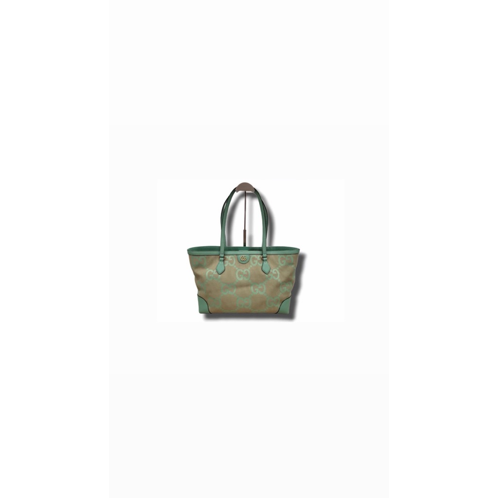 NBU authentic gc gg ophidia medium tote bag green