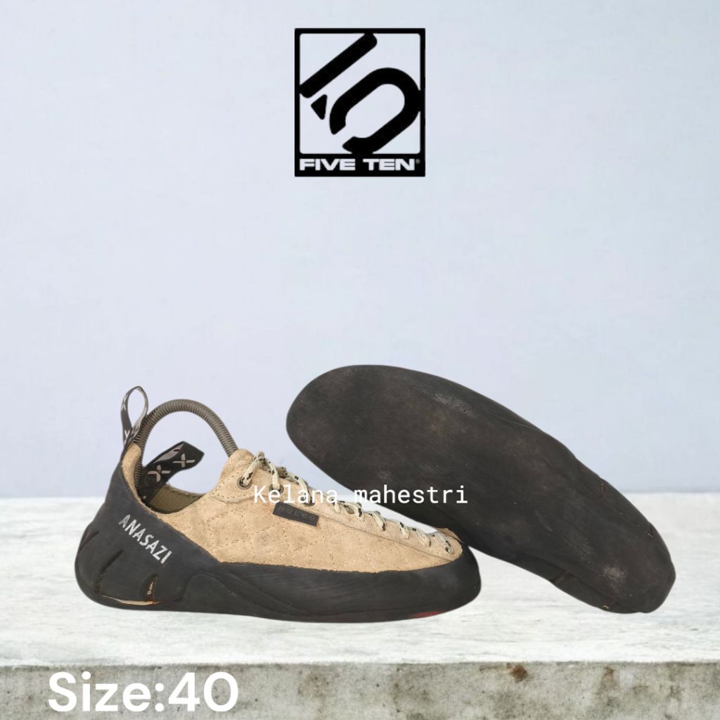 sepatu panjat Five ten anasazi tali climbing shoes ll size 40 sepatu olahraga panjat tebing fiveten