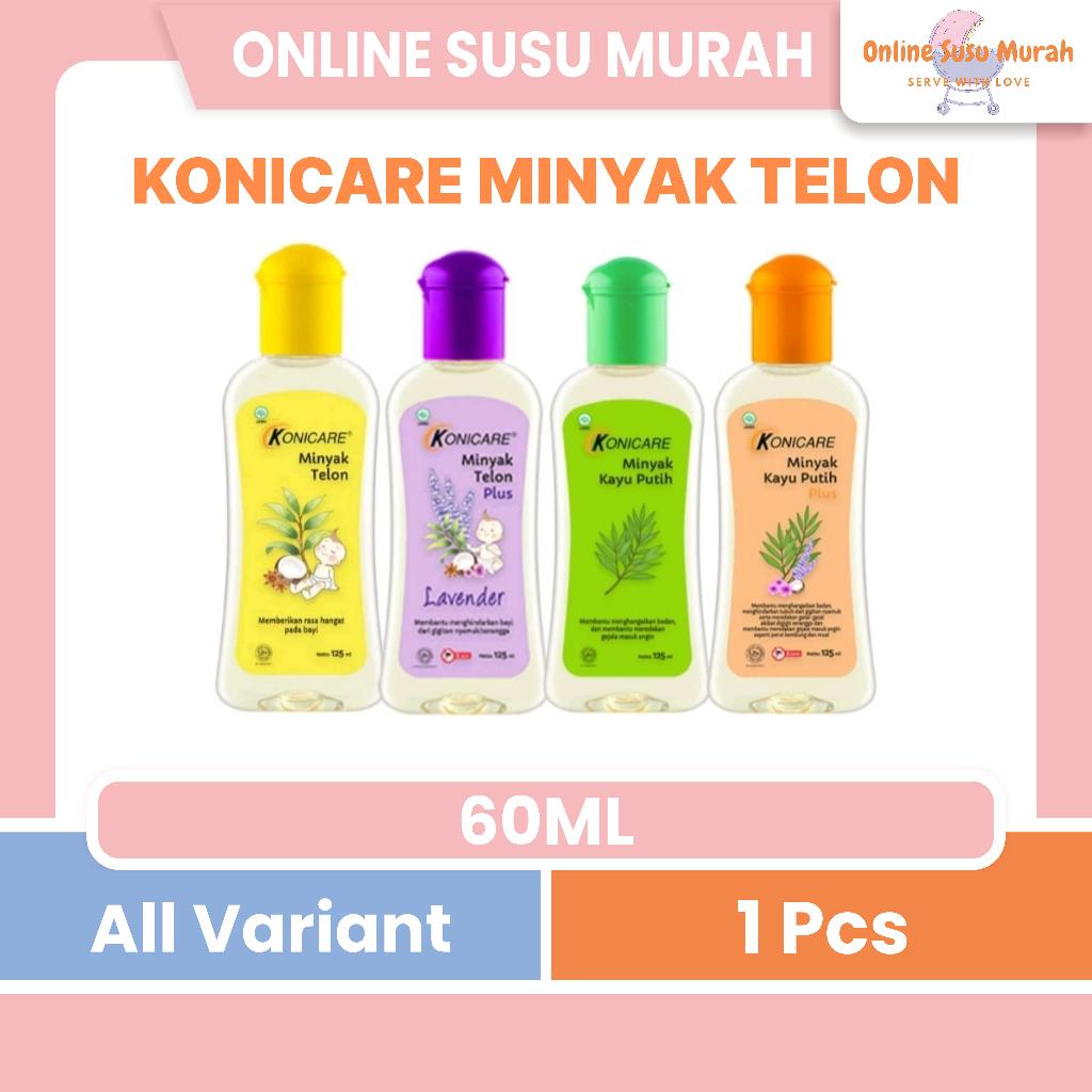 KONICARE MINYAK TELON  60 ML 3IN 1 PLUS UNGU & KUNING 60ML PRLA