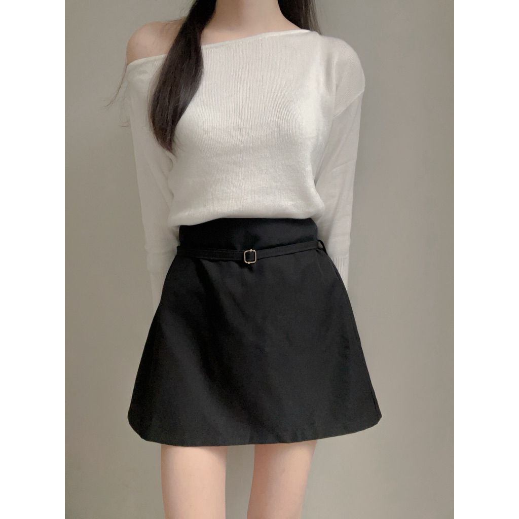 [Wear Rose] Nomi Skort - Skort Wanita - Bawahan wanita - Rok celana Wanita - Rok Celana korea