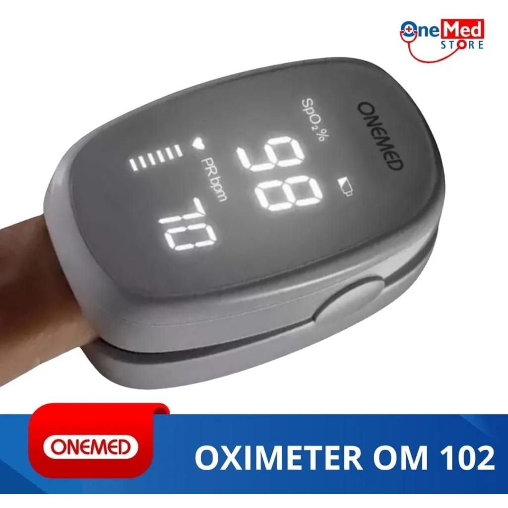 REAL OXYMETER ONEMED 102 ASLI  ONEMED AKURAT