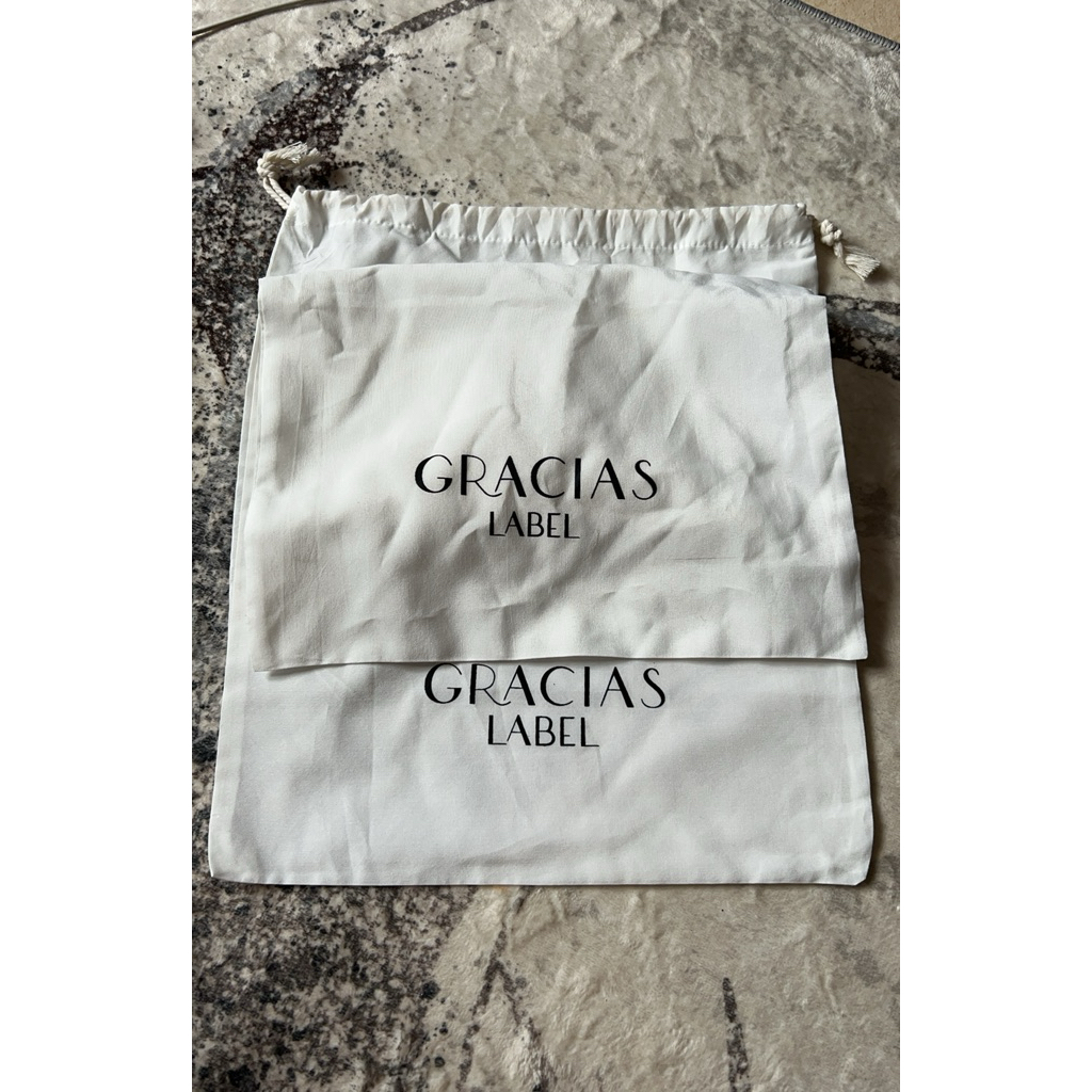 GRACIAS LABEL Dust Bag - PRELOVED