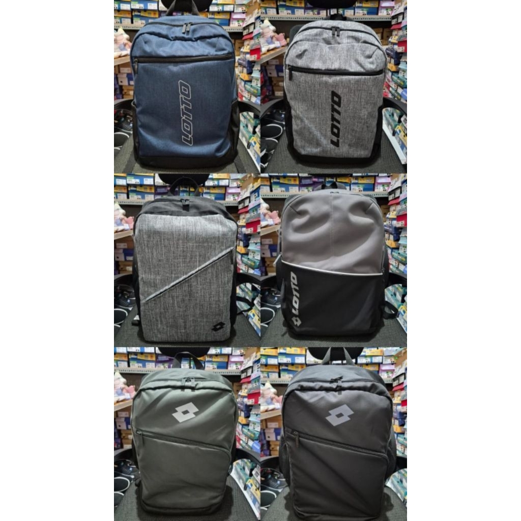 TAS RANSEL LOTTO BACKPACK UNISEX ORIGINAL