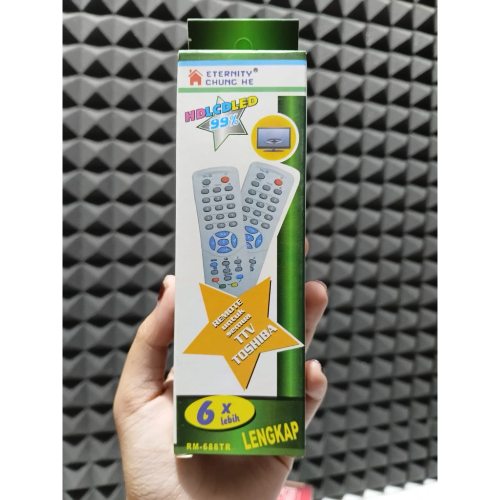 REMOT TV TOSHIBA LED / TV BIASA BISA PAKAI