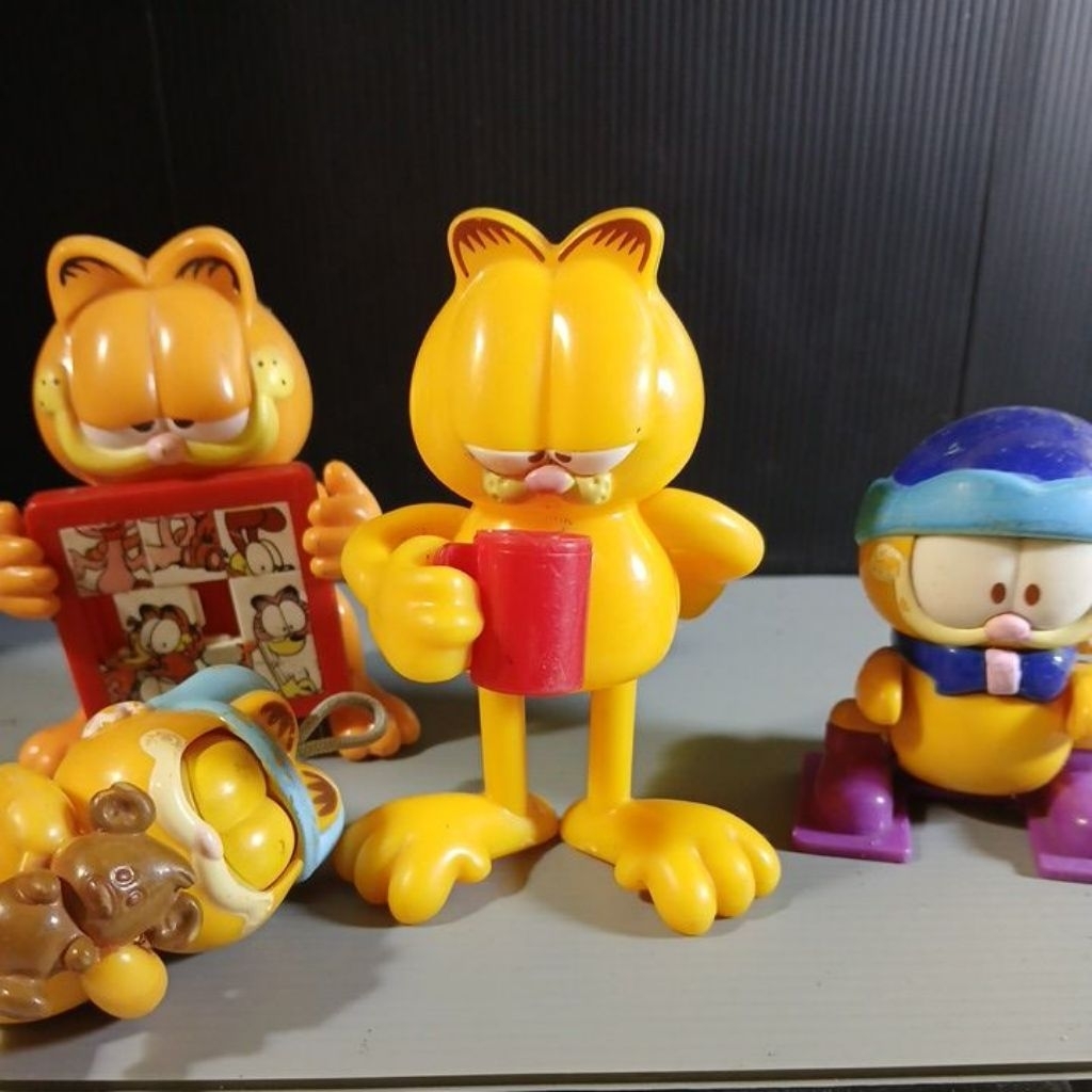 figure Garfield Ori dari PAWS (preloved)