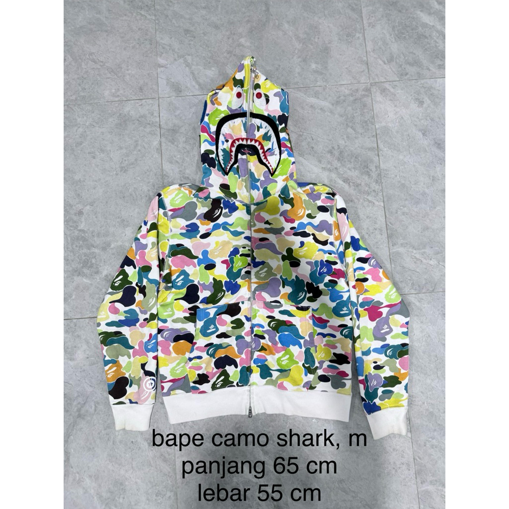 bape shark camo