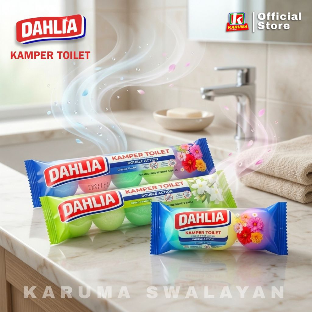 Kapur Barus Toilet Ball Dahlia | Dahlia Kapur Barus Toilet