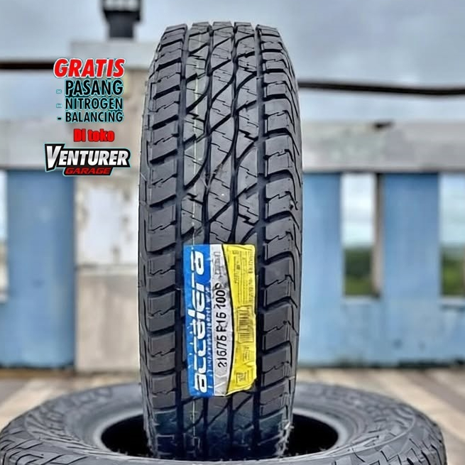 Ban Semi Off-road 215 75 R15 ACCELERA OMIKRON A/T 215/75 Ring 15