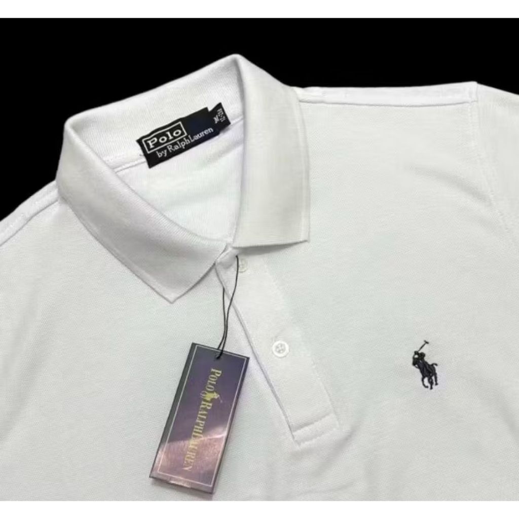 Polo Ralph Lauren Kaos Kerah Pria Polo Shirt Pria Atasan OOTD Pria Kaos Polo Pria