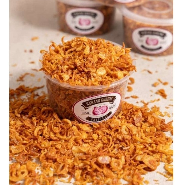 Bawang Goreng Premium Asli Murni Tanpa Campuran 100% Bawang Goreng Murni