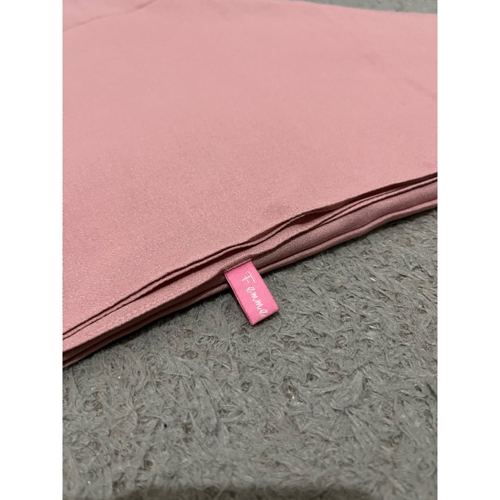 Preloved jilbab segiempat femme outfit