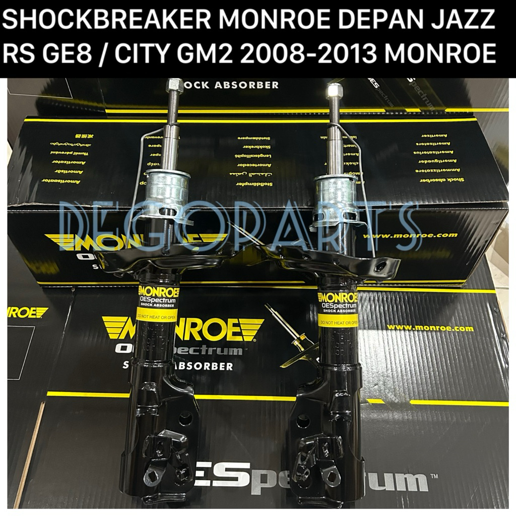 SHOCKBREAKER MONROE DEPAN JAZZ RS / CITY GM 2 2008-2013 ASLI ORIGINAL MONROE OESPECTRUM