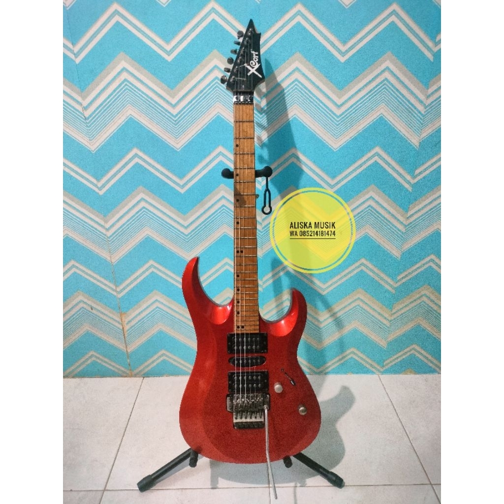 Gitar Xcort X-6 SM red metalic