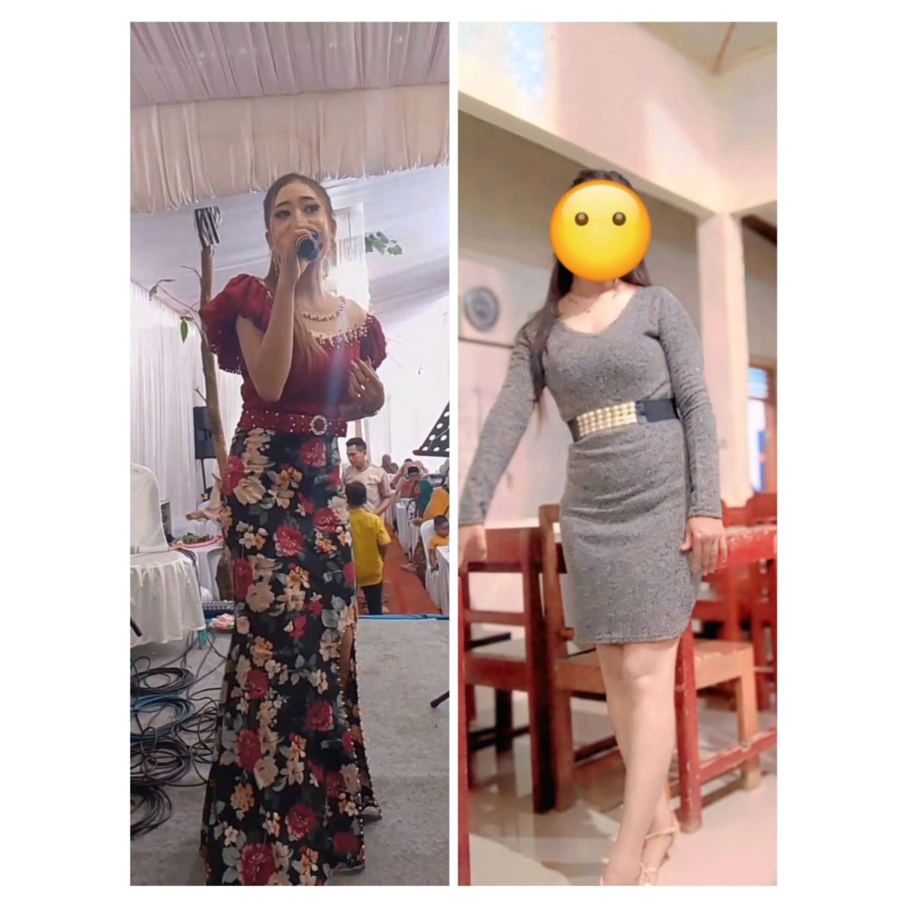 2 Gaun Singer Preloved Cantik
