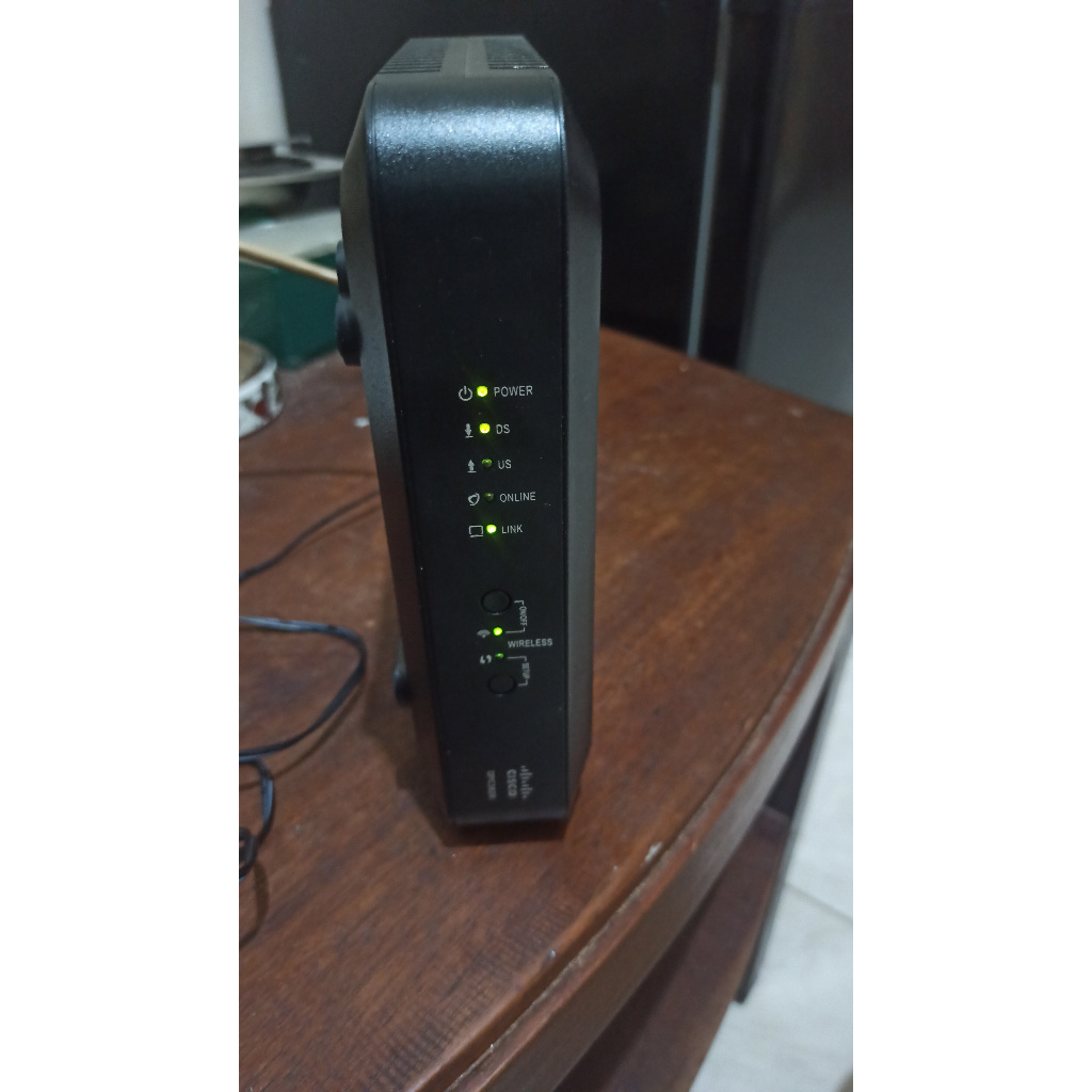 Router Cisco DPC3828S (Wifi) 4 Docsis 3.0 gateway cable modem Bekas