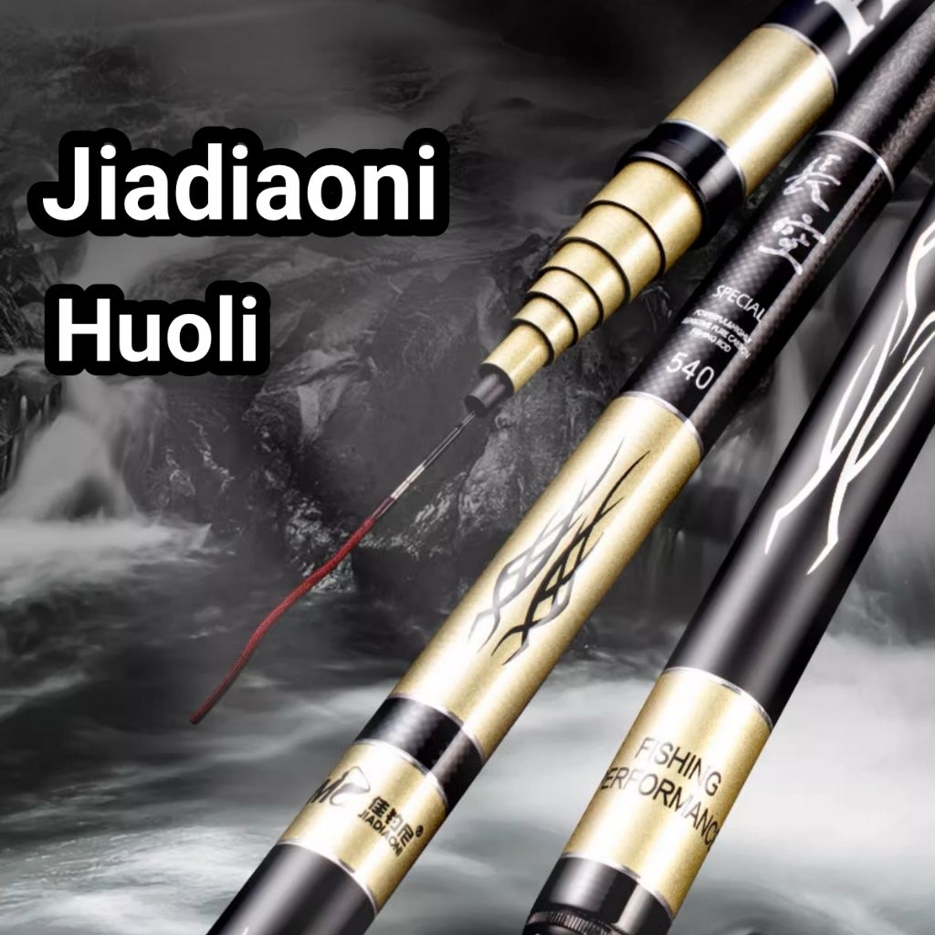 Joran Tegek Jiadiaoni HUOLI Maotaoying - Super Ringan, Power Medium, Anti Patah