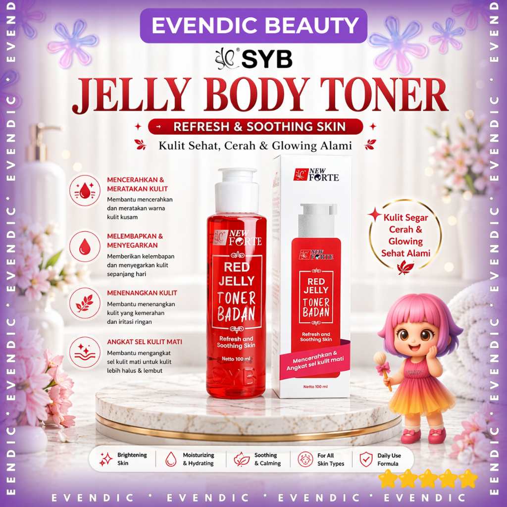 SYB Forte Red Jelly Toner Badan/TONER BADAN