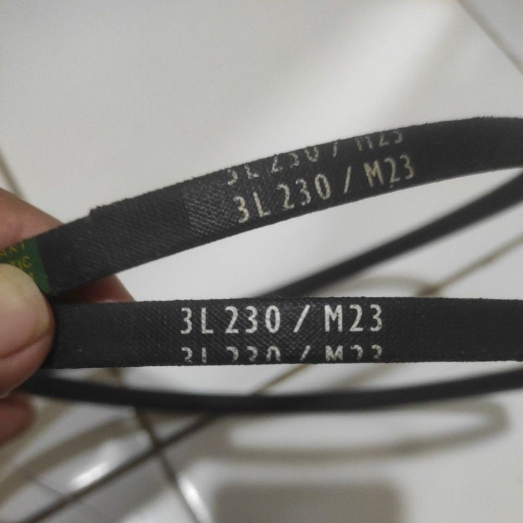 FAN BELT MESIN CUCI M23 VANBELT MITSUBOSHI M 23 TALI KIPAS MESIN CUCI