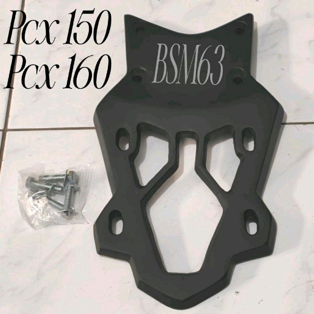 Dudukan Box Bintang Pcx 160 & Pcx 150 / Bracket Box Honda Pcx 160 & Pcx 150 /  Breket Box Pcx 150 & 