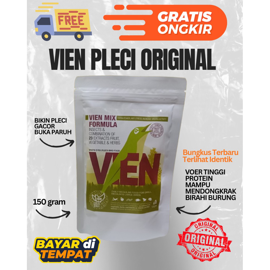 Voer Vien Pleci Original 150 gram