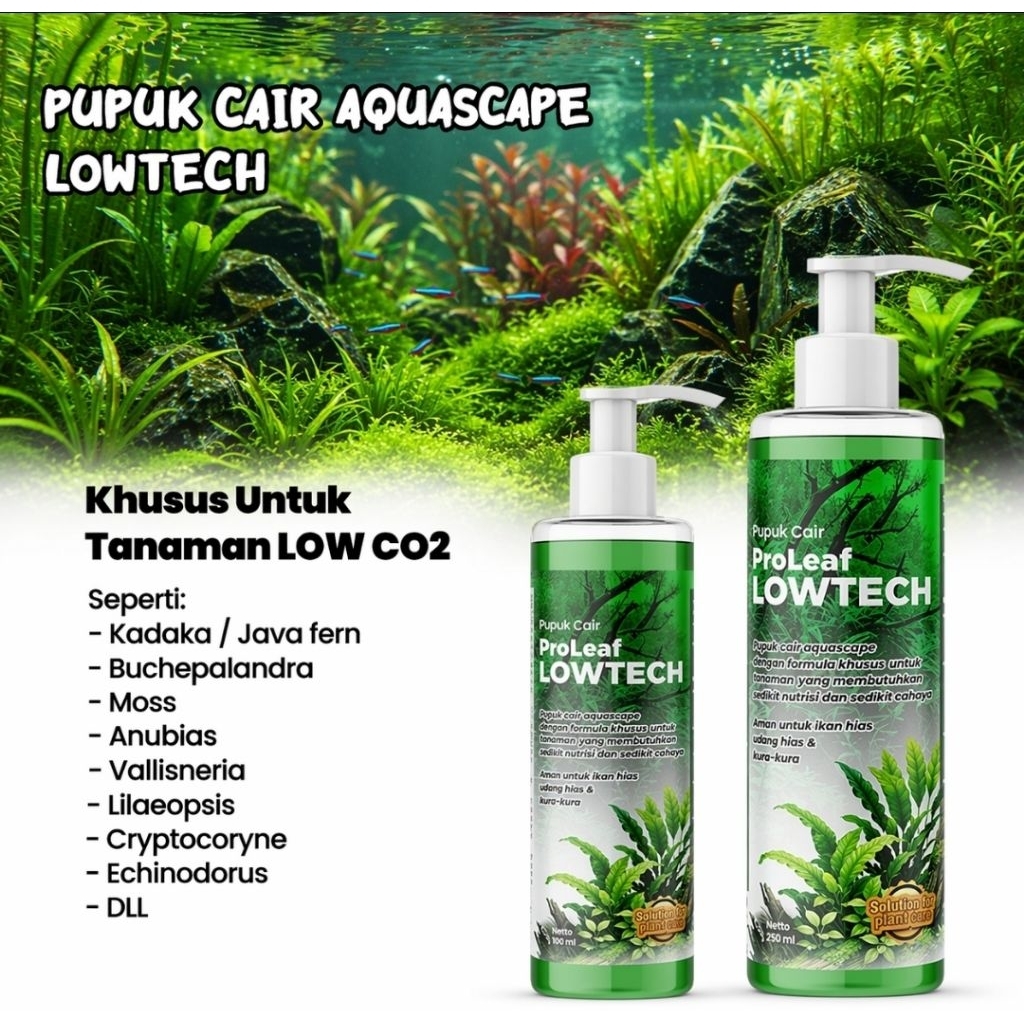 PUPUK CAIR AQUASCAPE /  PUPUK CAIR AQUASCAPE LOW CO2/  PUPUK AQUASCAPE 100ML