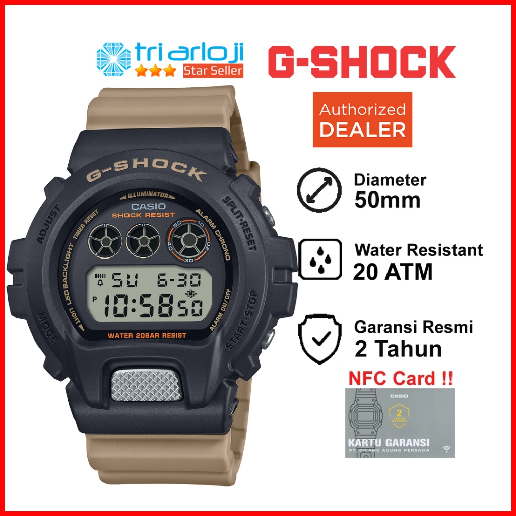 Casio G-SHOCK DW-6900TU-1A5DR Jam Tangan Pria Digital DW6900 GSHOCK DW-6900TU-1A5 DW6900TU