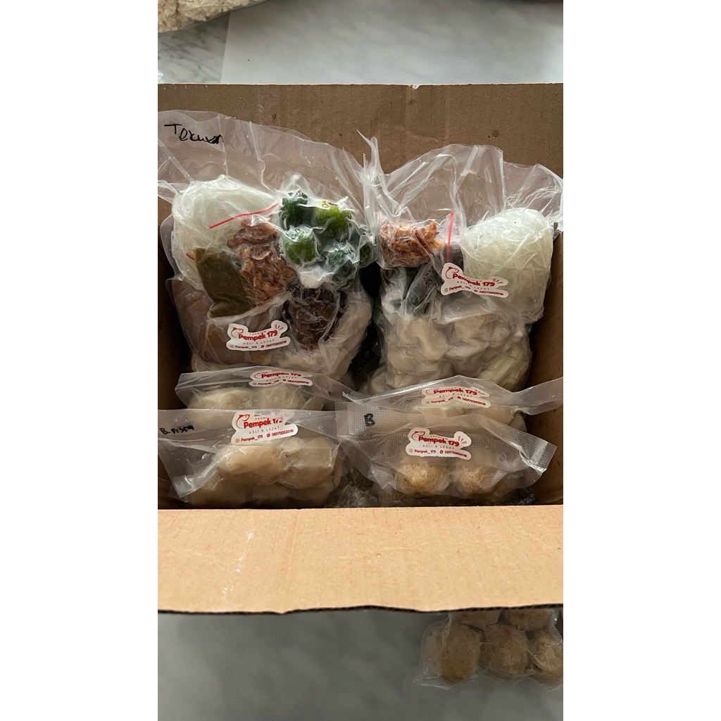 paket Pempek & Tekwan Palembang