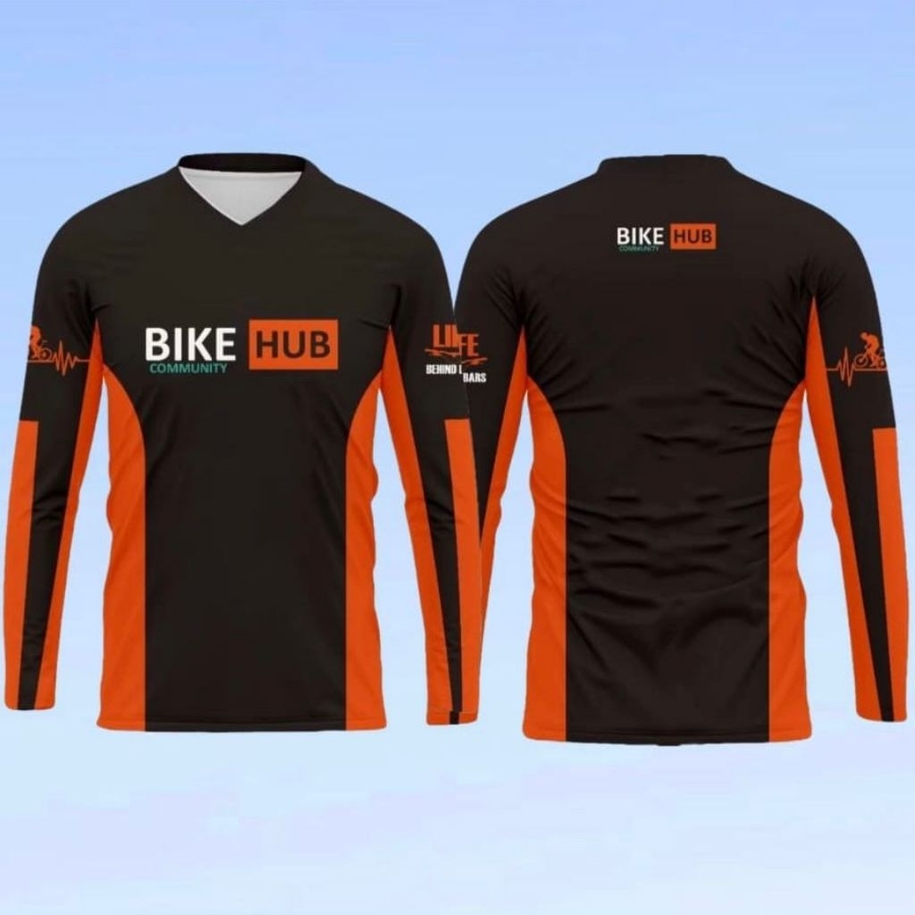 JERSEY SEPEDAGOWES MTB/JERSEY MOTOR CROSS /JERSEY MOTOR TRAIL LONG SLEEVE