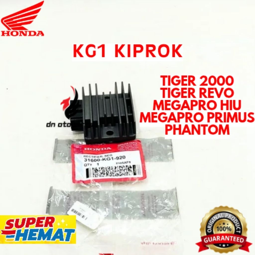 KIPROK ORIGINAL HONDA KODE KG1, KIPROK TIGER 2000, KIPROK TIGER REVO KIPROK MEGAPRO HIU, KIPROK MEGA