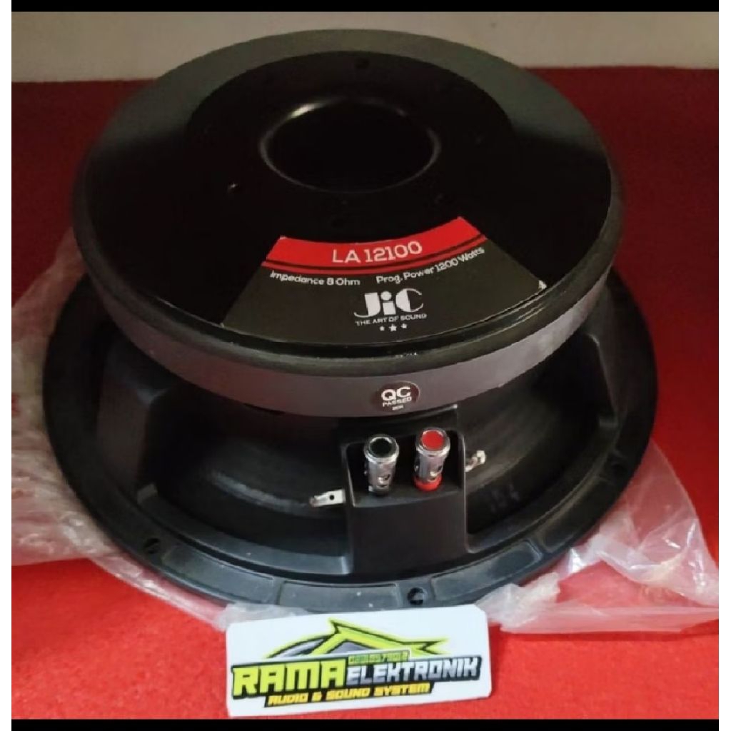 0SPIKER JIC LA12100 VC4INCH SUBWOOFER MINIATUR BALAP SPEAKER JIC LA12100ORIGINAL