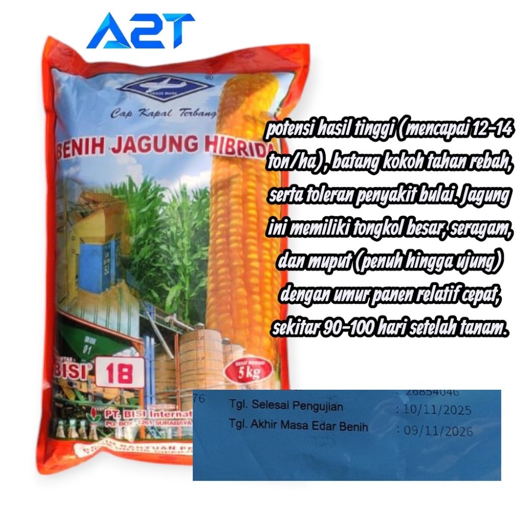BENIH JAGUNG BISI 18 5KG ORIGINAL