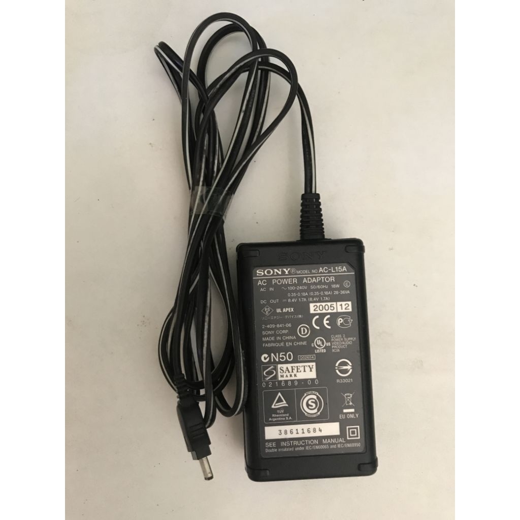Charger Handycam Sony ACL15A Second