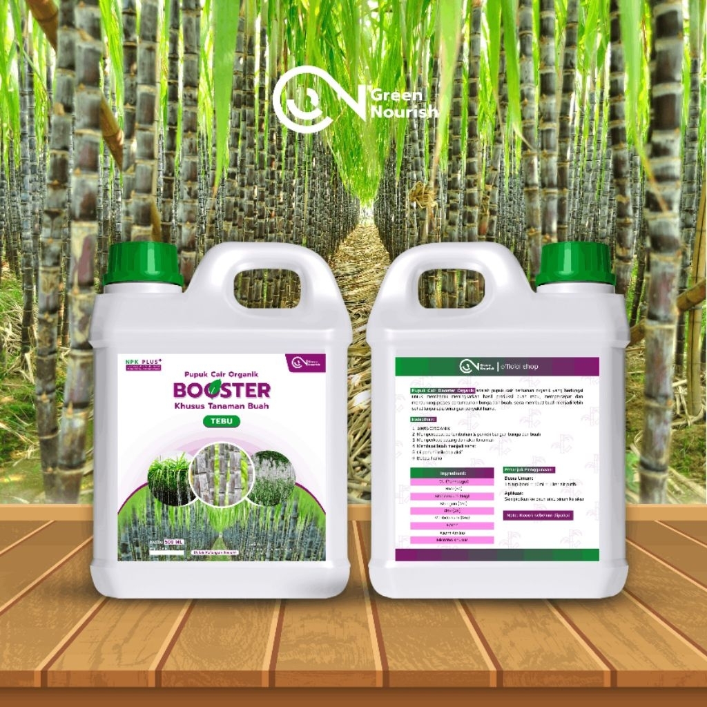 Pupuk cair organik khusus untuk tanaman TEBU 500ml