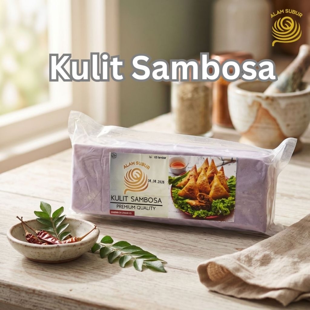 Kulit sambosa / kulit samosa . Isi 65 lembar