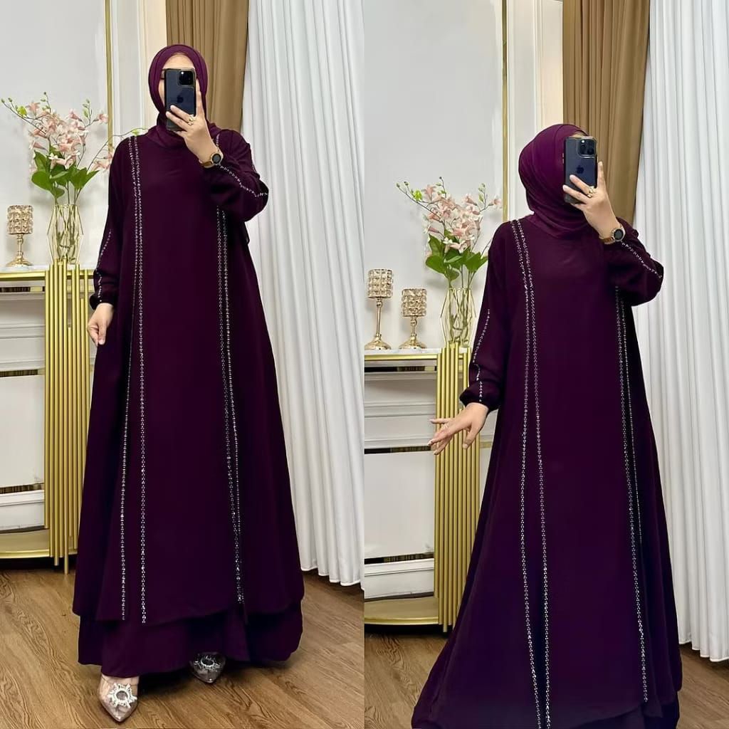 Abaya Adera  dress wanita baju kondangan baju muslim