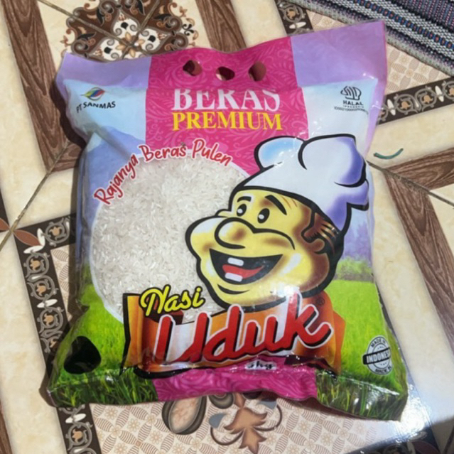 Beras Premium 3kg merk Nasi Uduk