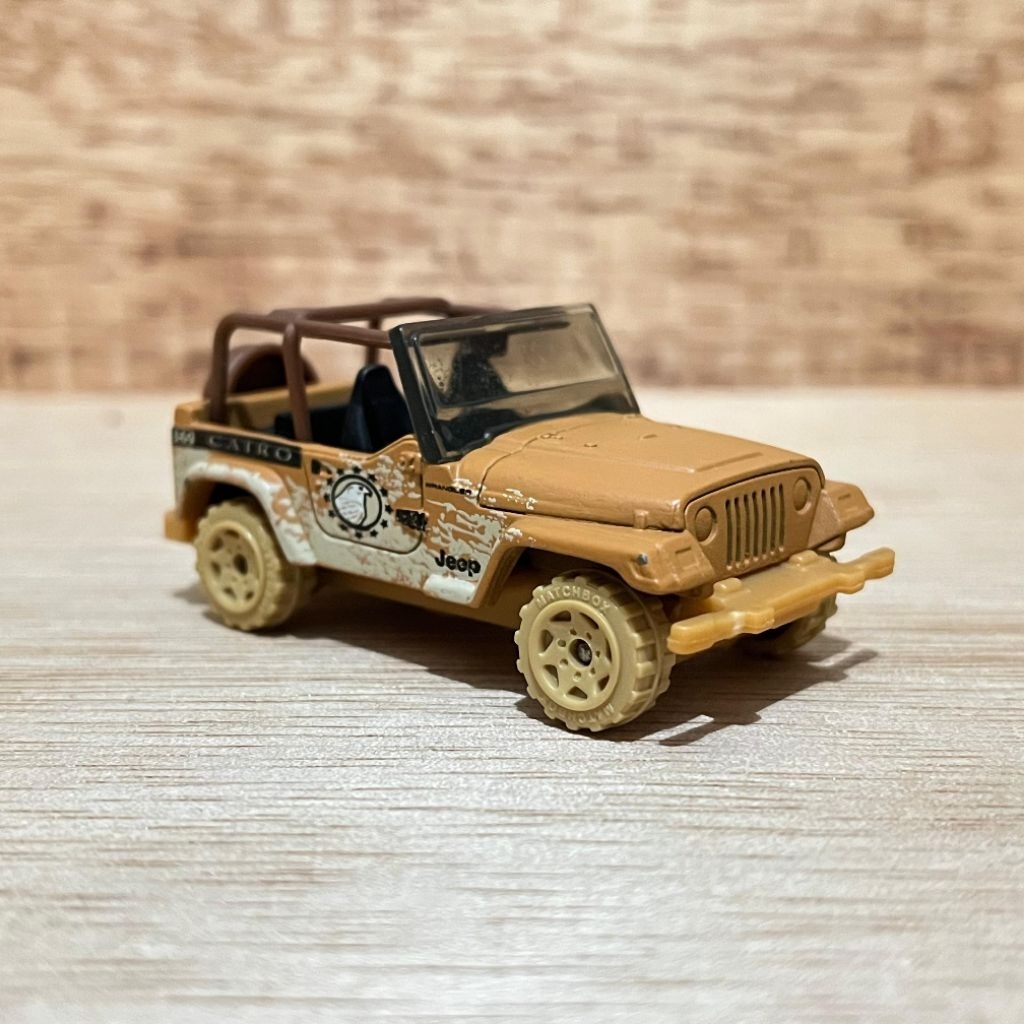 Matchbox Loose 98 Jeep Wrangler Hitch n Haul