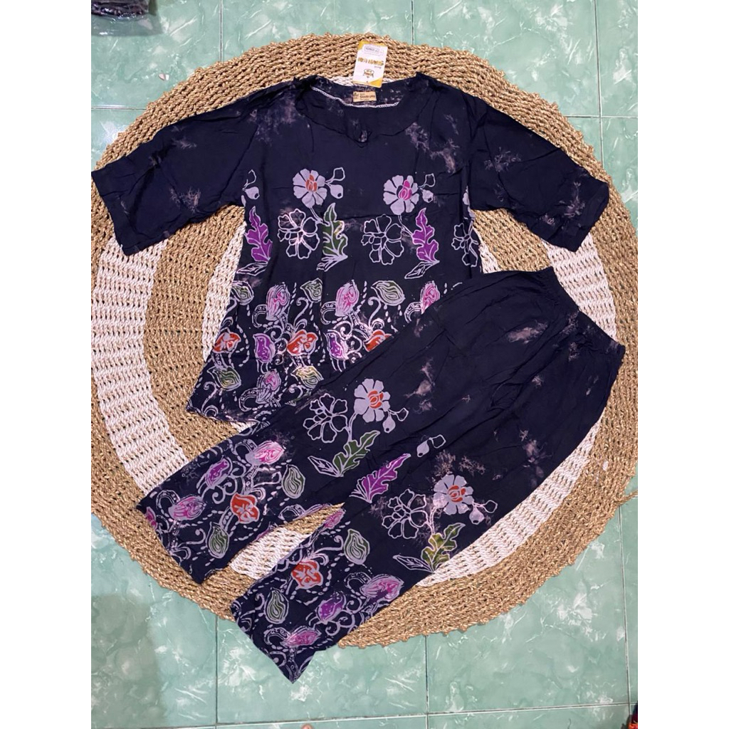 Setelan Wanita Batik Sunan Uniq | Cp Dewasa | Ld 110