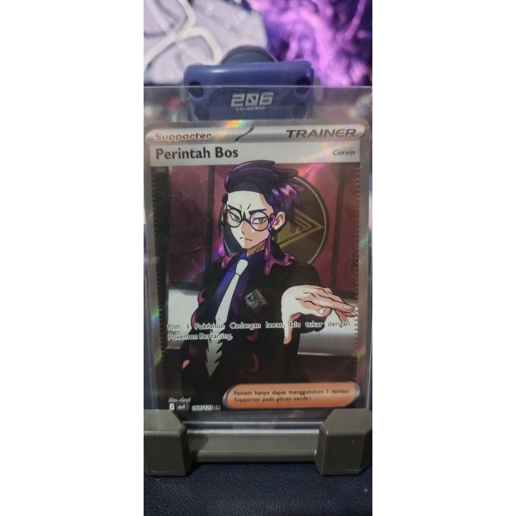 Pokémon TCG - Perintah Bos Corvin SR (Original)