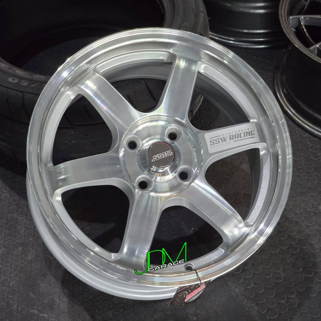 velg TE37 SSW ORIGINAL THAILAND r16 lebar 7 pcd 4x100 et 40 velg mobil ring 16 pnp mobil agya ayla s