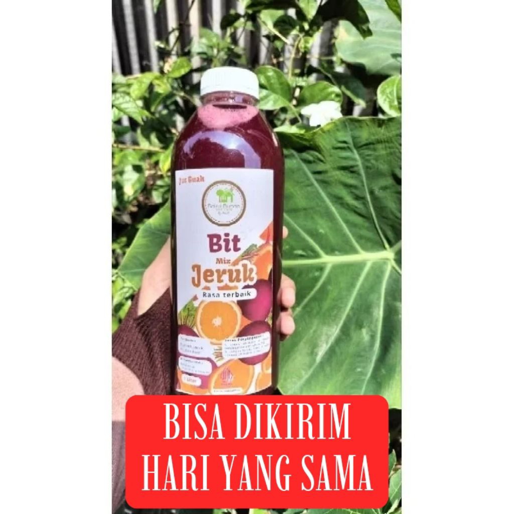 Jus Bit Mix Jeruk/ Bit Mix Nanas/ Jus Bit/ Jus Apel Mix Jeruk / Jus Buah Naga | cocok untuk ibu hami