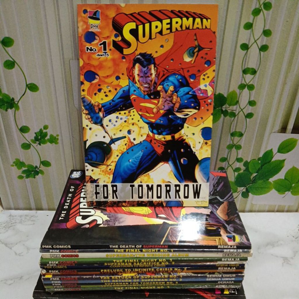 Komik Superman Batman Spawn Terbitan PMK