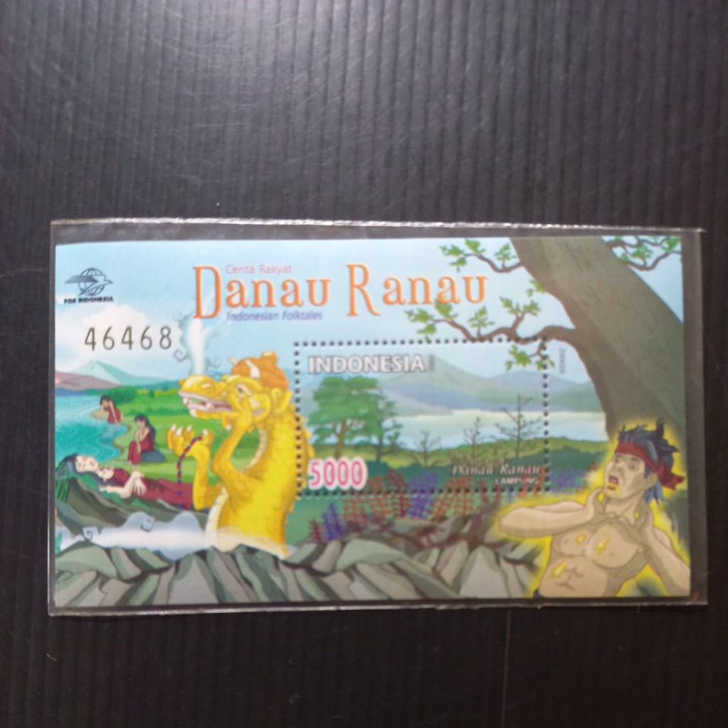 SOUVENIR SHEET PRANGKO PERANGKO INDONESIA CERITA RAKYAT 2003
