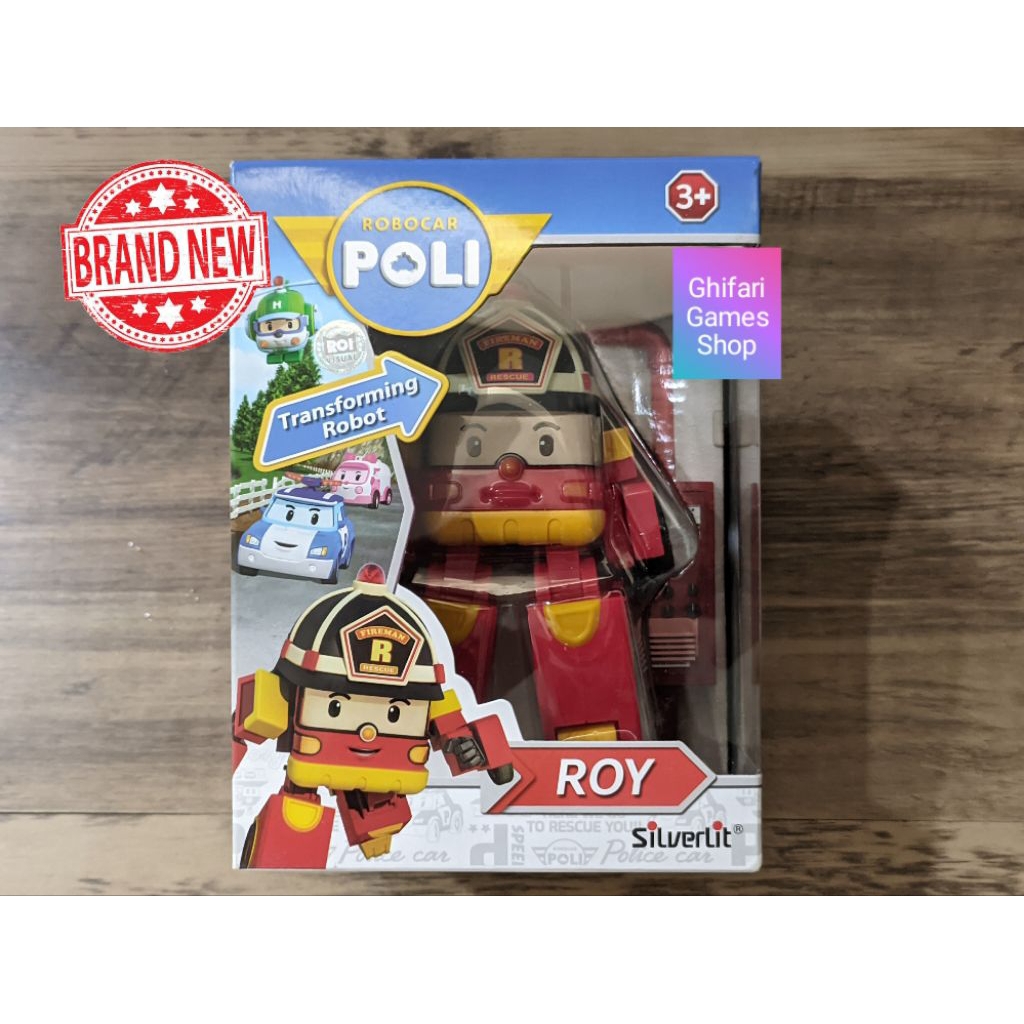 Silverlit Robocar Poli Transforming ROY Original