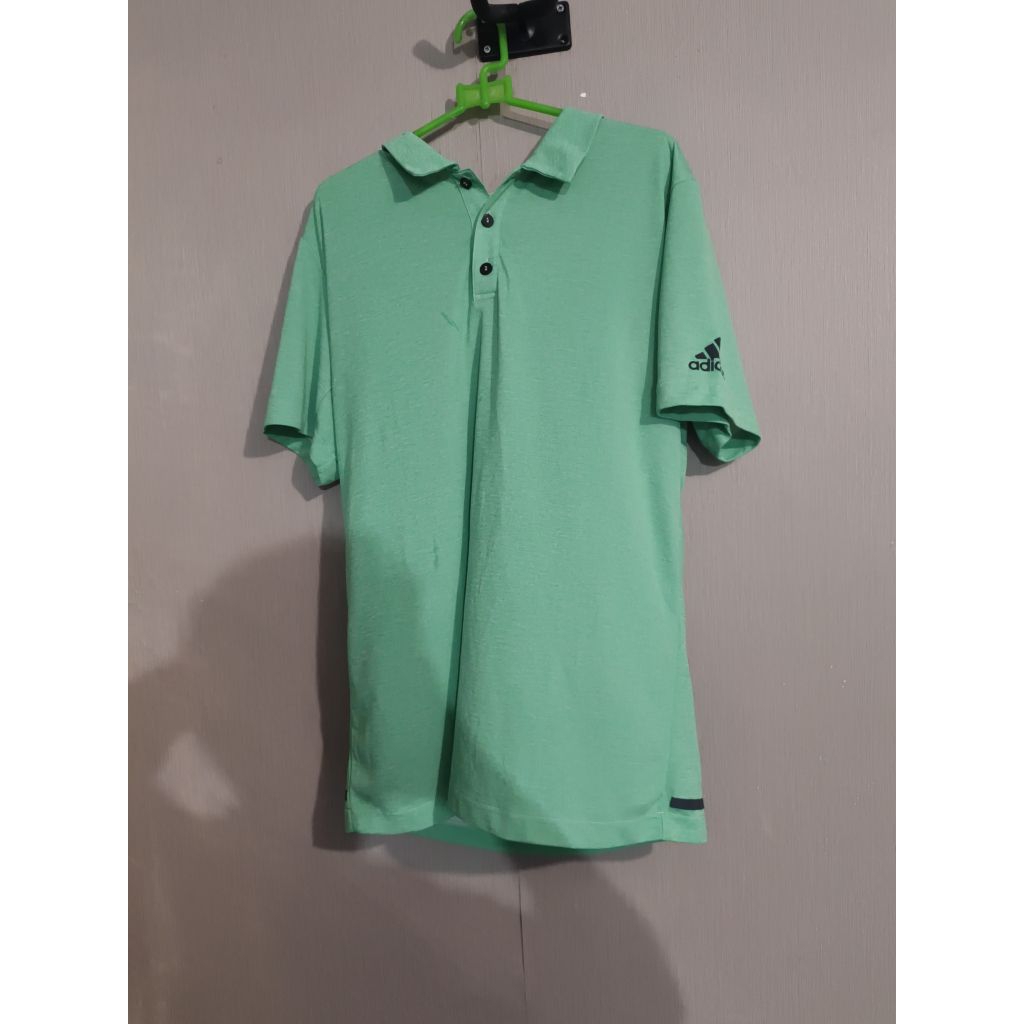 polo adidas climachill golf green preloved