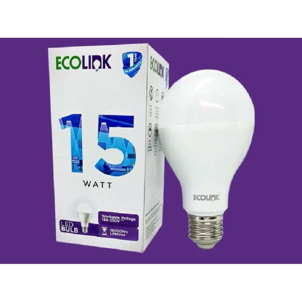 Lampu ecolink 15 watt